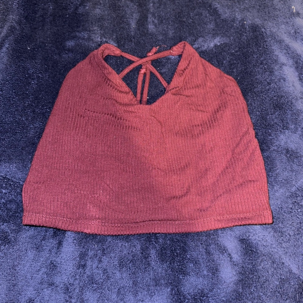 Garage Pink Crop Top